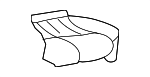 XR846466LEG - Body: Seat Cushion for Jaguar Image