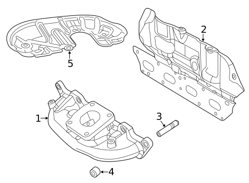 Exhaust Manifold for 2019 Fiat 500 #0