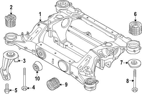 Suspension Mounting for 2025 BMW i5 #1
