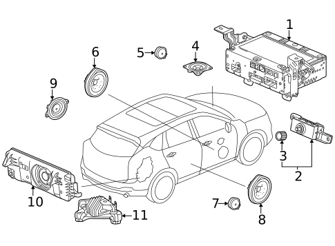 Sound System for 2026 Honda Passport #0