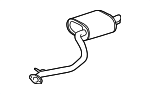 1743031C90 - : Muffler &amp; Pipe for Lexus: IS250, IS300, IS350 Image