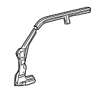 6102760320 - Body: Hinge Pillar for Toyota: Land Cruiser Image