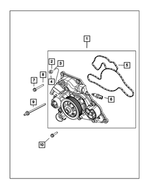 6036307AA - Cooling: Pipe Plug for Mopar Image