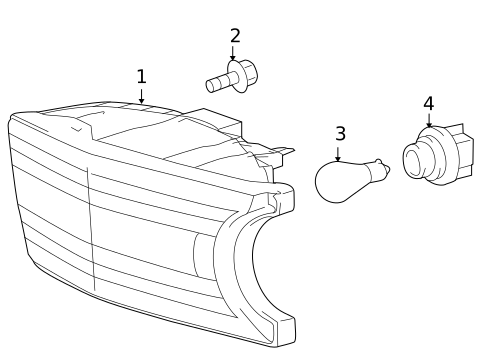 Signal Lamps for 2011 Toyota 4Runner #0