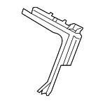 893012E010 - Body: Seat Back Frame for Hyundai Image