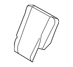 893702E010J9R - : 2009 Hyundai Tucson - Seat Back Cover for Hyundai: Tucson Image