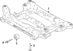 30746845 - : Suspension Cross-Member Bolt for Volvo Image