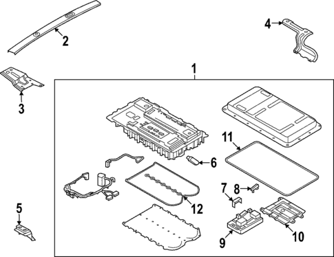 Battery for 2023 Ford Maverick #0