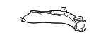 5508676010 - Body: Heater Duct for Lexus: CT200h Image