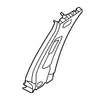 769146RA0B - Body: Upper Center Pillar Trim for Nissan: Rogue Image