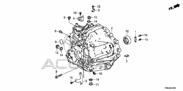 AT Transmission Case for 2017 Acura NSX #0