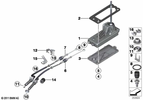 Gearshift Manual Transmission for 2013 Mini Cooper #0