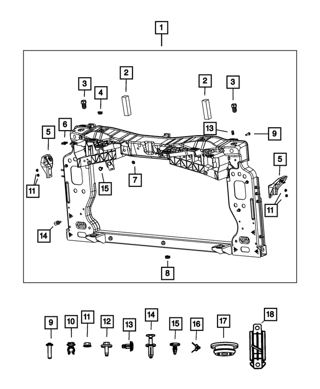 6508586AA - Electrical: Spring Nut for Mopar Image image