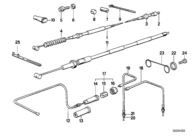 32731242594 - : Choke Cable for BMW-Motorrad Image