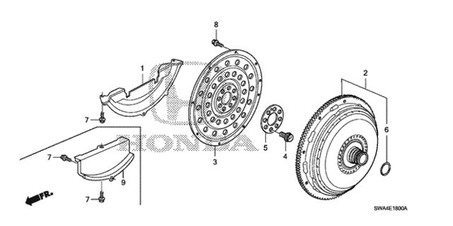 Torque Converter for 2008 Honda CR-V #0