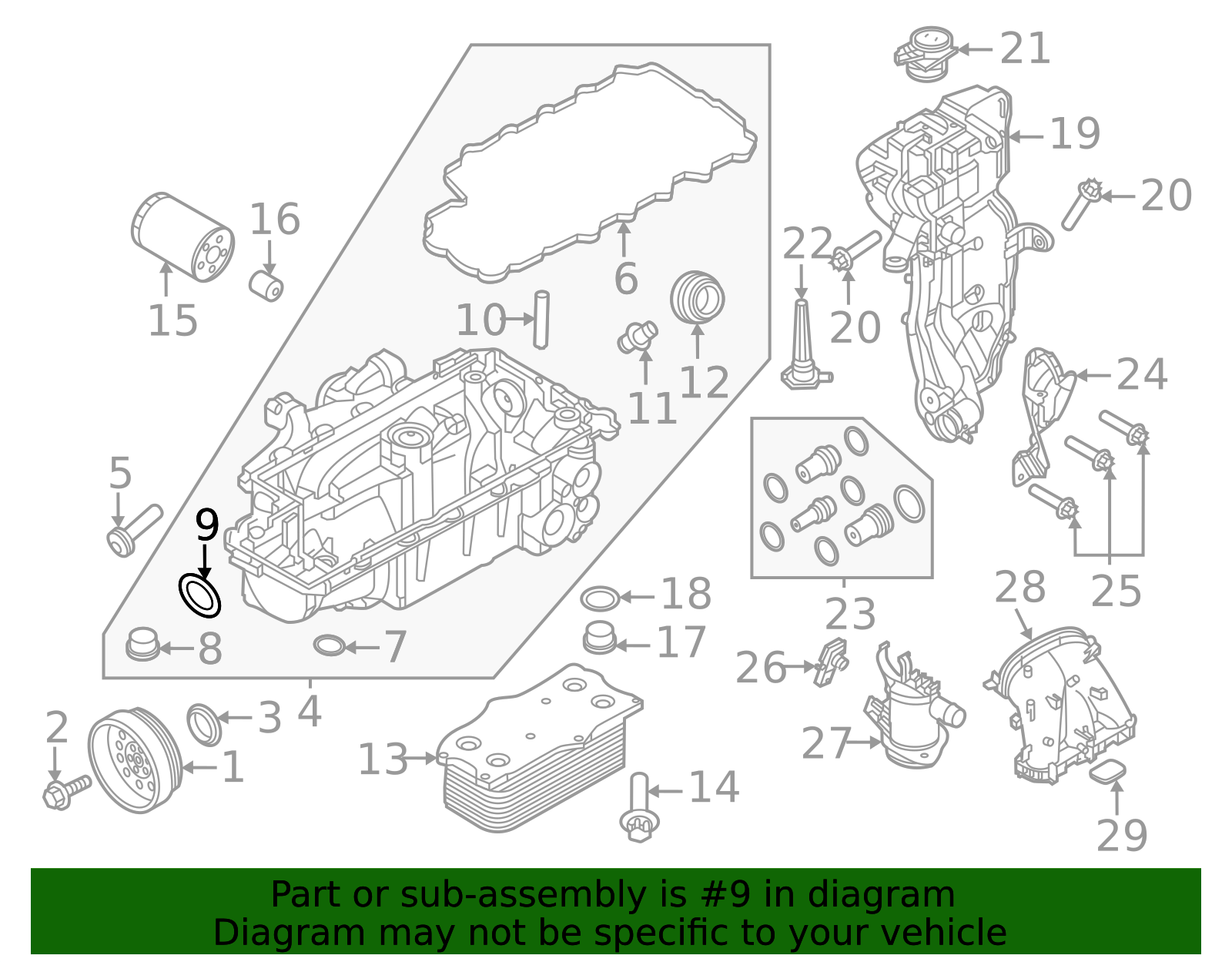 10-Pack Porsche Panamera 2010-2016 Engine Oil Drain Plug Gaskets – OEM M18, Made In Germany