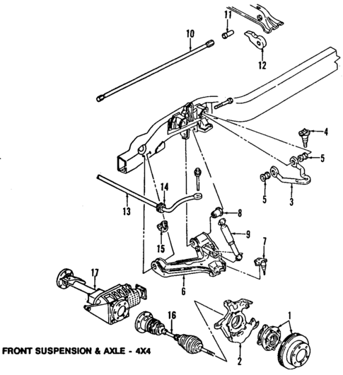 Drive Axles for 1994 GMC Safari #1