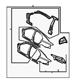12805857 - Body: Uniside Assembly for Saab: 9-3 Image
