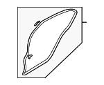 GM9E73760E - : Door Seal for Mazda: 6 Image