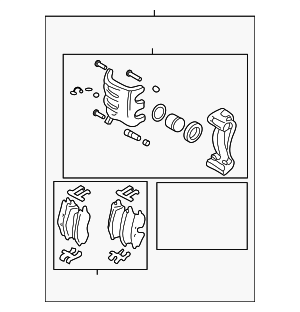 5831026A00 - : Disc Brake Caliper for Hyundai Image