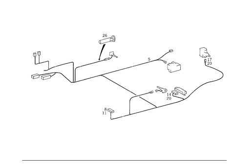 Infra-Red Closing System for 1993 Mercedes-Benz 400E #0