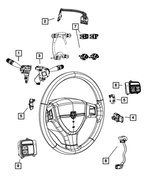 5183950AF - Electrical: Multifunction Switch for Mopar Image