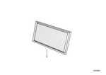 64119069895 - Heater and Air Conditioning: Microfilter for BMW Image