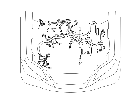 Wiring Harness for 2012 Lexus RX450h #0