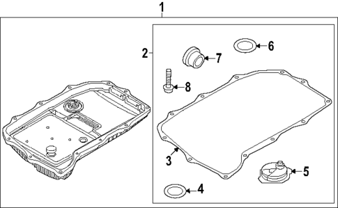Transaxle Parts for 2025 Audi Q7 #1
