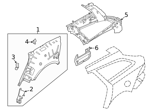 Inner Components for 2018 Jaguar XF #0