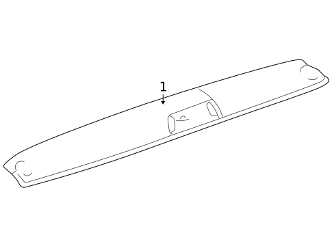 Spoiler for 1996 Oldsmobile Bravada #0