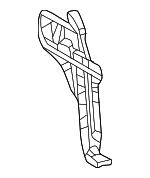 68365744AA - : Wheelhouse Bracket Left for Ram: 1500 Image