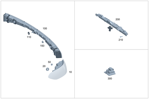 Rear/Side Lighting for 2025 Mercedes-Benz EQS 580 SUV #0