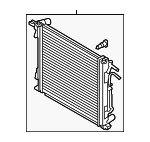 25310D3500 - Cooling System: Radiator for Hyundai Image