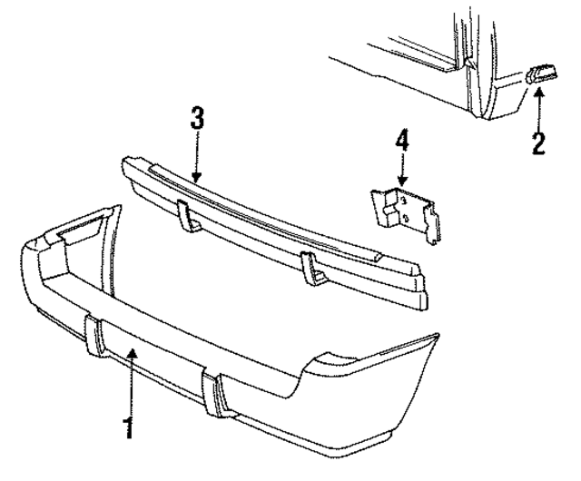 4451814 - Body: Bumper Cover for Mopar Image