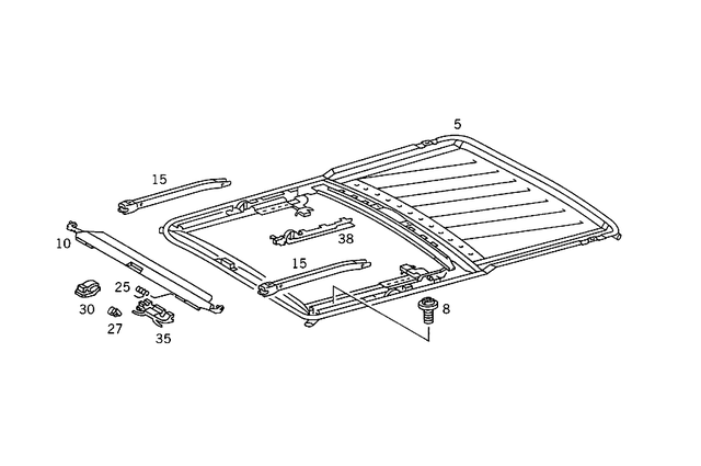 1267802629 - Sa-Verzeichnis: Frame for Mercedes-Benz: 300SEL, 560SEL Image image