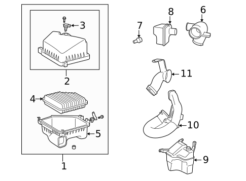 Powertrain Control for 2009 Toyota Corolla #2