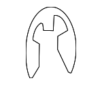 90011600503 - Engine: Vacuum Solenoid Clip for Porsche Image