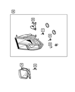 68499621AA - Electrical: Lamp Socket, Right for Mopar Image