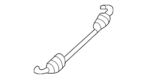 582682P620 - : Parking Brake Shoe Return Spring for Hyundai Image