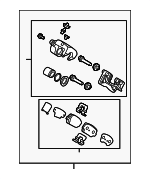 582104Z700 - : Caliper Assembly for Hyundai Image