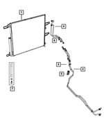 68214233AA - Cooling: Oil Cooler Bracket for Mopar Image