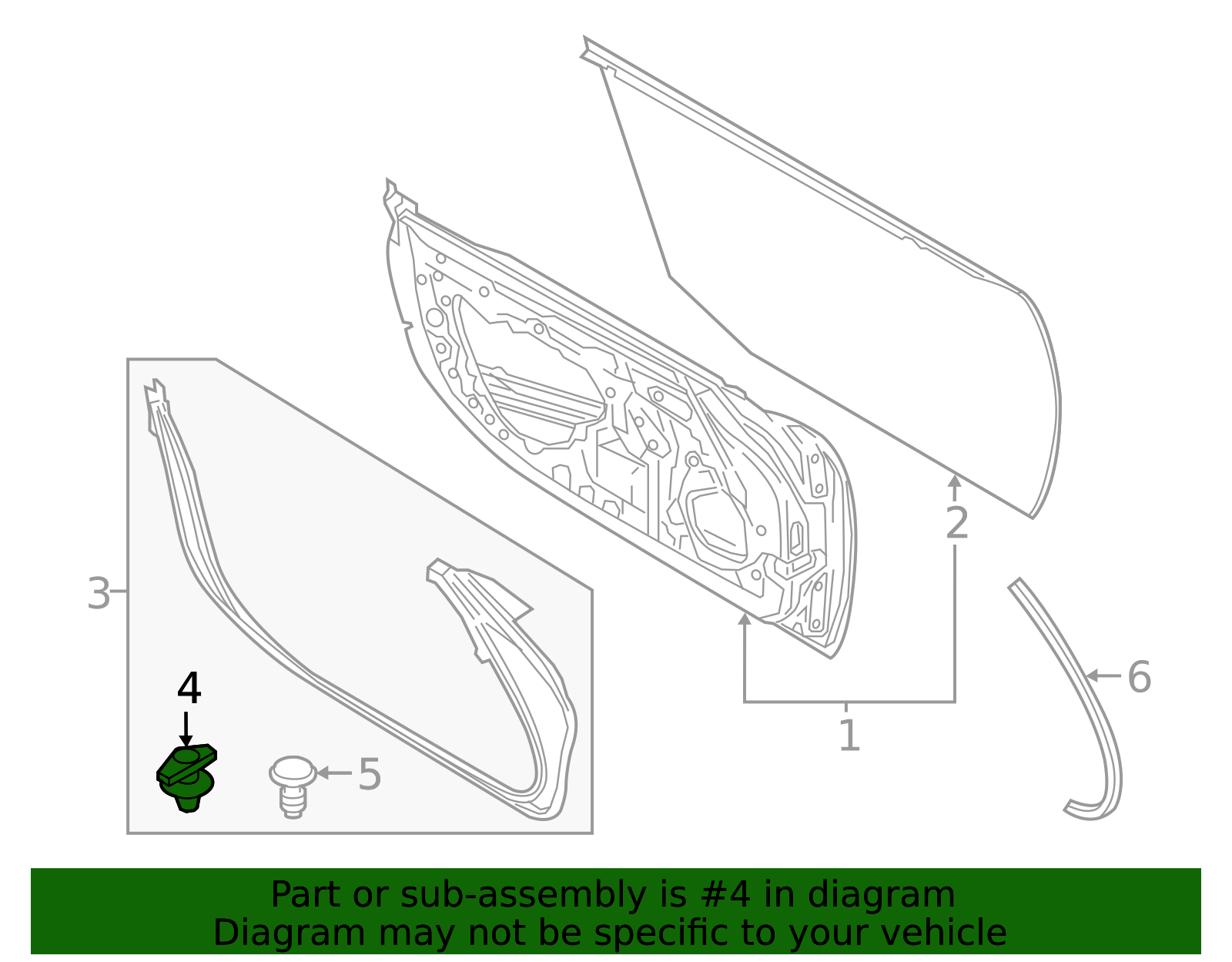 D652-58-762 - Door Weather-Strip Fastener 2010-2025 Mazda | Mazda