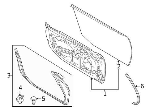 Door & Components for 2022 Mazda MX-5 Miata #0