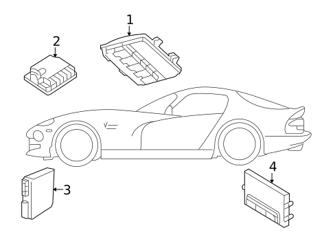 Lighting - Exterior for 2013 SRT Viper #6