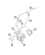 68095483AA - Cooling: Water Pump for Mopar Image