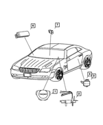1EE14BWNAB - : Driver Air Bag for Chrysler: Crossfire Image