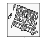 4M0885705FQA5 - : Seat Back Frame for Audi Image