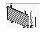 80100T56A01 - HVAC: A/C Condenser for Honda Image