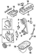 MD322838 - : Intake Manifold for Mitsubishi Image
